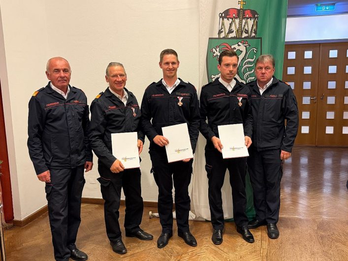 Drei Maltschacher KameradInnen bei Kommandanten-Arbeitstagung in Leutschach geehrt