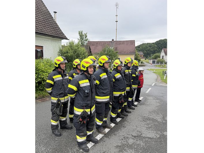 Gemeinsame Übung in der Hl. Geist Klamm mit der Feuerwehr Leutschach