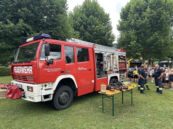 Safety Day im Freibad Arnfels – Feuerwehr zum Anfassen